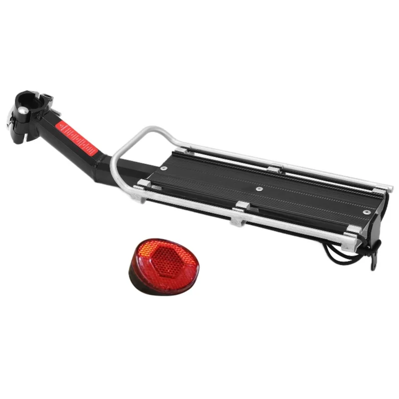 Bike Rear Rack Aluminum Alloy Detachable Manned Bicycle Cargo Rack With Tail Light For Universal Bicycles
Bike Rear Rack Aluminum Alloy Detachable Manned Bicycle Cargo Rack With Tail Light For Universal Bicycles