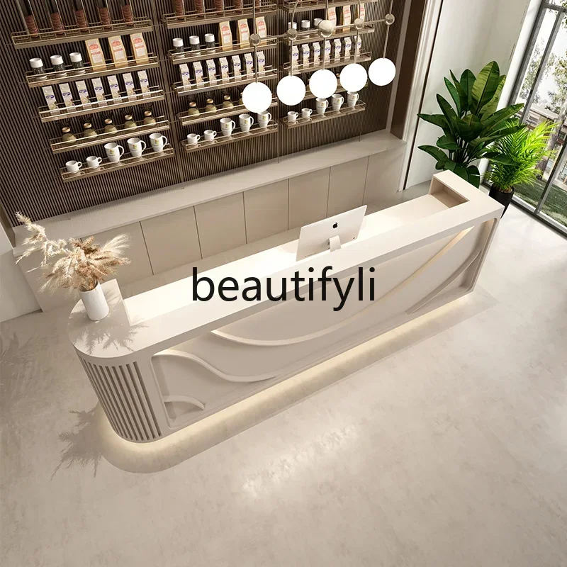 Customized simple integrated front desk company beauty salon health center checkout page bar9344
Customized simple integrated front desk company beauty salon health center checkout page bar9344