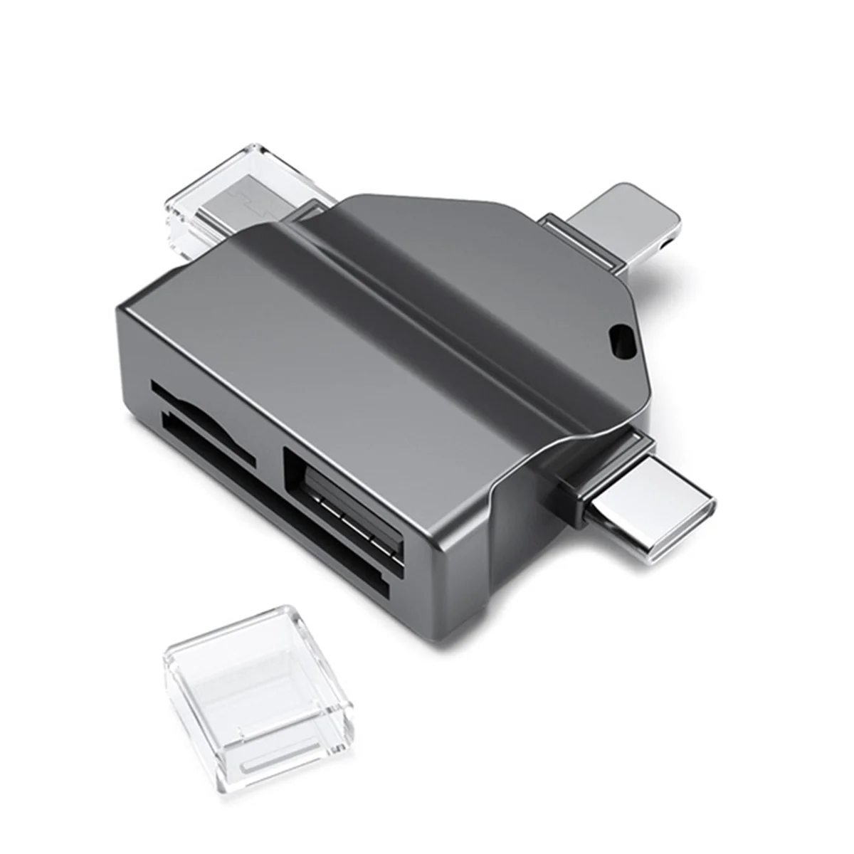 ABLG Многофункциональный кард-ридер 7 в 1, адаптер USB 2.0 типа C к SD, USB-считыватель флэш-памяти для ПК, ноутбуков, аксессуары, черный
ABLG Многофункциональный кард-ридер 7 в 1, адаптер USB 2.0 типа C к SD, USB-считыватель флэш-памяти для ПК, ноутбуков, аксессуары, черный