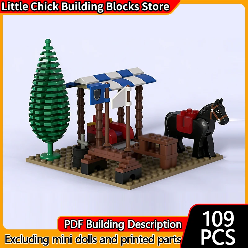 Medieval Castle Model MOC Building Bricks Outdoor Arena Stand Modular Technology Children Holiday Gifts Assemble Toys Suit
Medieval Castle Model MOC Building Bricks Outdoor Arena Stand Modular Technology Children Holiday Gifts Assemble Toys Suit