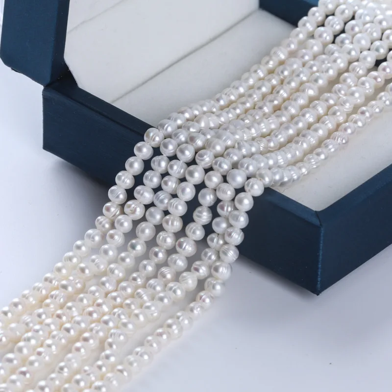 Natural Freshwater Pearl Potato Shaped Small Beads 4-5mm Charming Jewelry Making DIY Necklace Bracelet Accessories Gifts
Natural Freshwater Pearl Potato Shaped Small Beads 4-5mm Charming Jewelry Making DIY Necklace Bracelet Accessories Gifts