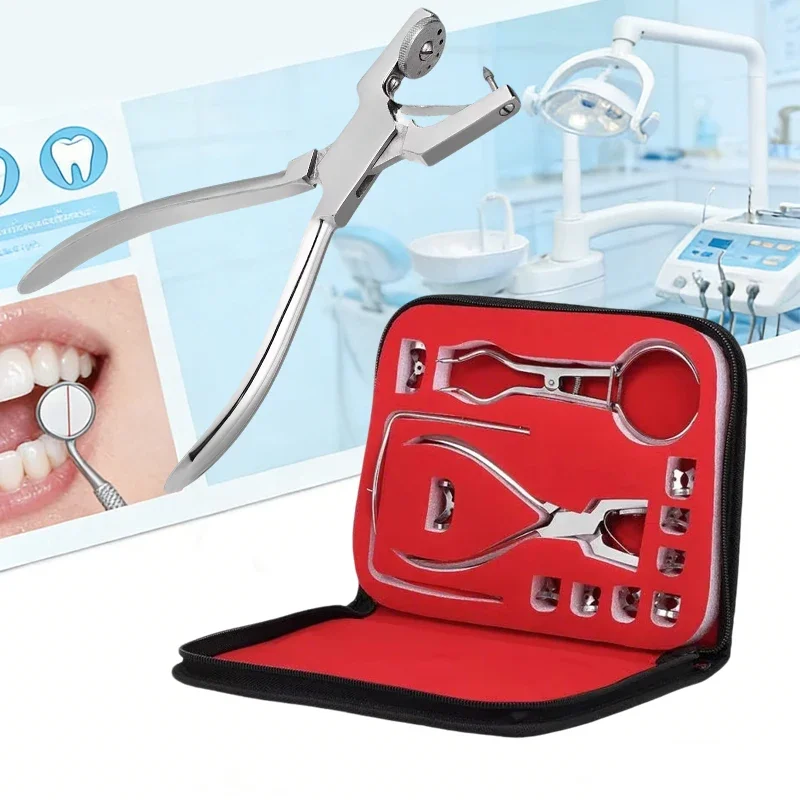1set Rubber Dam Hole Puncher Pliers Dental Orthodontic Perforator Tool Set with Dam Clips Material
1set Rubber Dam Hole Puncher Pliers Dental Orthodontic Perforator Tool Set with Dam Clips Material