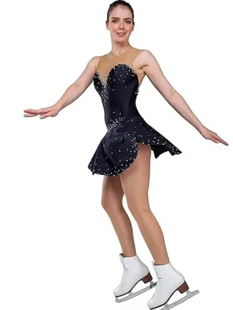 Custom Girl Figure Skating/Baton Twirling/Spinning Costumes Adult Child Girl Performance Dresses Performance Wear
Custom Girl Figure Skating/Baton Twirling/Spinning Costumes Adult Child Girl Performance Dresses Performance Wear