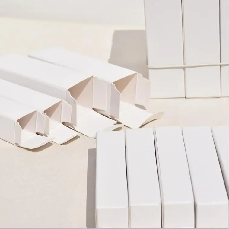 10pcs White Cardboard Box Long Tube Paper Packaging Box For Cosmetic Makeup Tools Candle Boxes
10pcs White Cardboard Box Long Tube Paper Packaging Box For Cosmetic Makeup Tools Candle Boxes