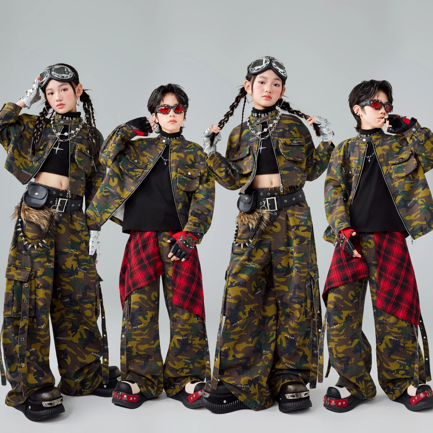 2026 детская камуфляжная одежда Kpop для девочек, костюмы для джазовых танцев, уличная одежда для мальчиков, одежда для бальных танцев в стиле хип-хоп, рейв, DQS21699
2026 детская камуфляжная одежда Kpop для девочек, костюмы для джазовых танцев, уличная одежда для мальчиков, одежда для бальных танцев в стиле хип-хоп, рейв, DQS21699