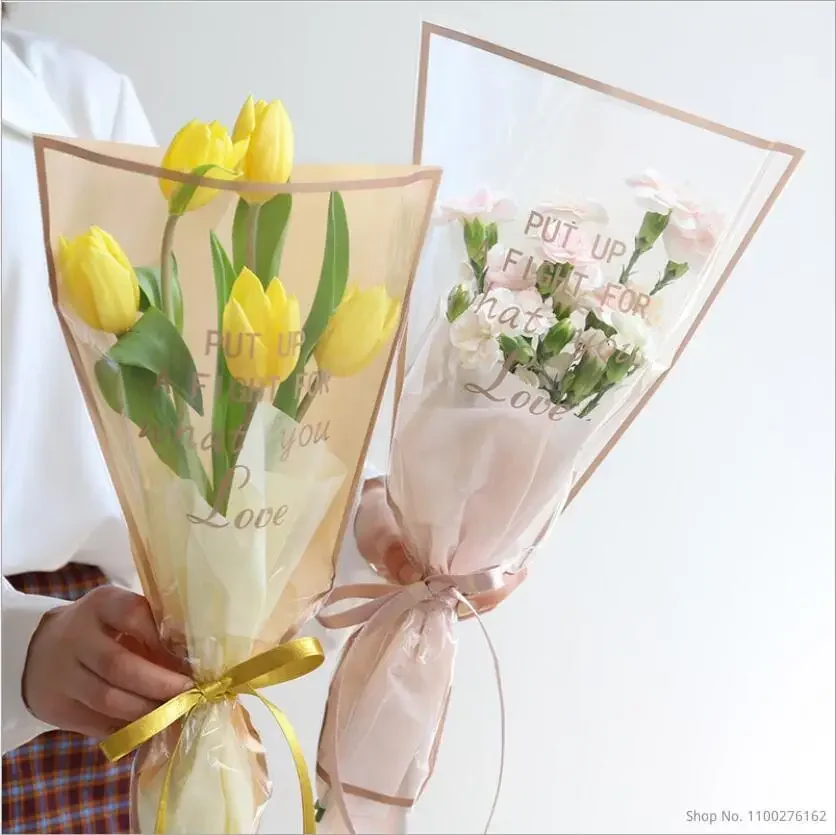 100pcs Transparent Single Rose Packaging Bag Valentine's Day Gift Bouquet Packaging Bags Floral Flower Shop Packing Bag
100pcs Transparent Single Rose Packaging Bag Valentine's Day Gift Bouquet Packaging Bags Floral Flower Shop Packing Bag