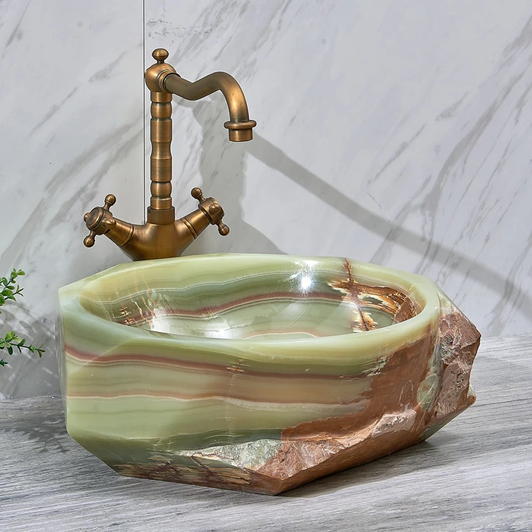 %r Unique Green Jade Stone Bathroom Sink Bowl Natural Stone Marble Wash Basin Art Countertop Bathroom Sink
%r Unique Green Jade Stone Bathroom Sink Bowl Natural Stone Marble Wash Basin Art Countertop Bathroom Sink