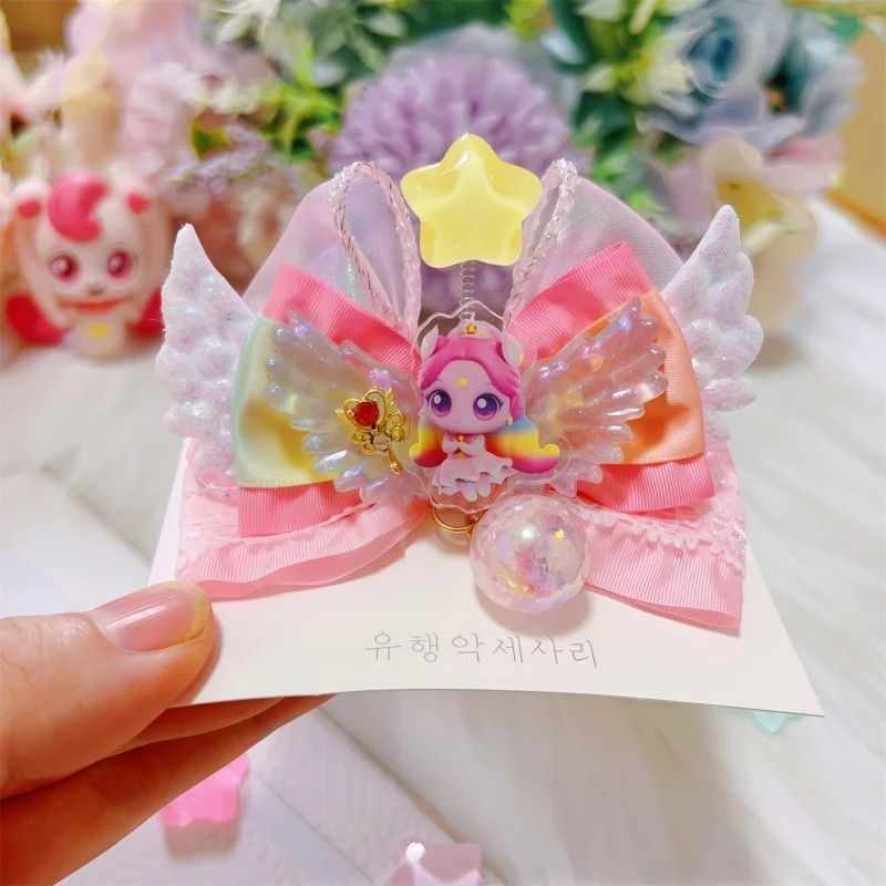 Супер милая заколка для волос с розовым бантом Catch Teenieping для девочек, милый головной убор, подставка, зажим, аксессуар для косплея
Супер милая заколка для волос с розовым бантом Catch Teenieping для девочек, милый головной убор, подставка, зажим, аксессуар для косплея