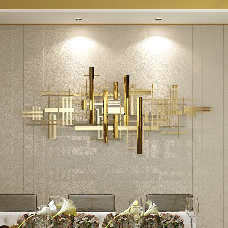 Light luxury decoration metal background decoration pendant living room dining room model room three-dimensi
Light luxury decoration metal background decoration pendant living room dining room model room three-dimensi