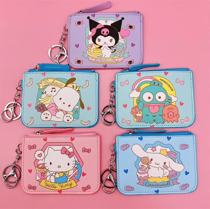 Cinnamoroll Purses for Women Cute Wallet Women Hello Kitty Coin Pouches Kawaii Case Short Key Wallet for Girls Gifts
Cinnamoroll Purses for Women Cute Wallet Women Hello Kitty Coin Pouches Kawaii Case Short Key Wallet for Girls Gifts