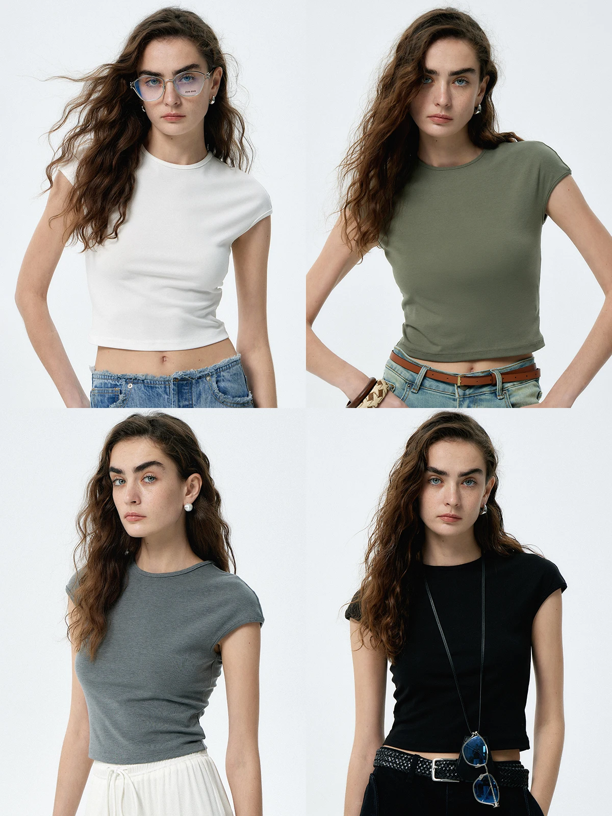 Thoransaura Summer Cool Feeling Elastic Rayon Slim Fit round Neck Color Short Sleeve T-Shirt Women's Fashion Casual Top
Thoransaura Summer Cool Feeling Elastic Rayon Slim Fit round Neck Color Short Sleeve T-Shirt Women's Fashion Casual Top