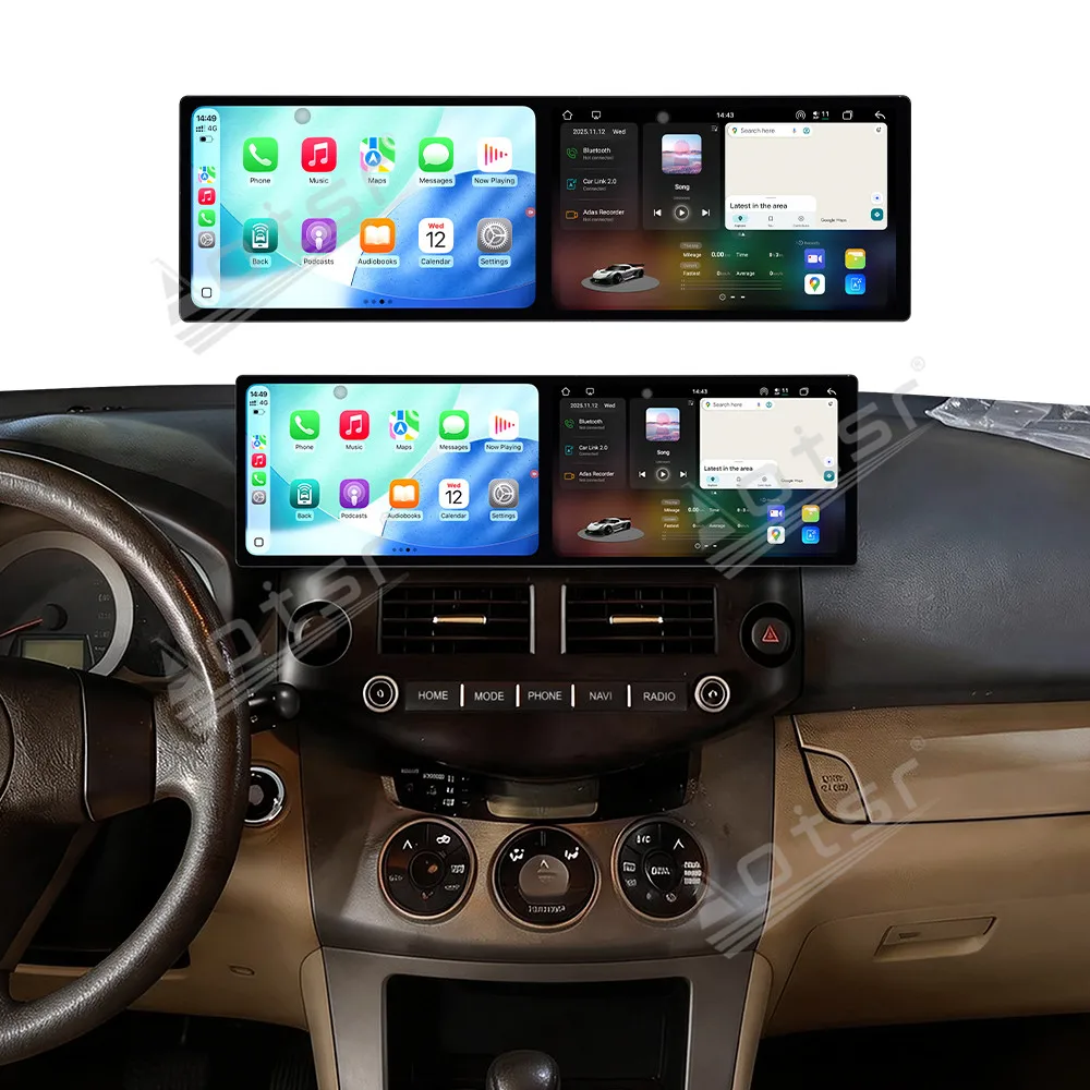 9.1 Inch Dual Screen Car Radio For Toyota RAV4 2007-2012 Car Multimedia Video Player Stereo GPS Navigation Carplay Head Unit
9.1 Inch Dual Screen Car Radio For Toyota RAV4 2007-2012 Car Multimedia Video Player Stereo GPS Navigation Carplay Head Unit