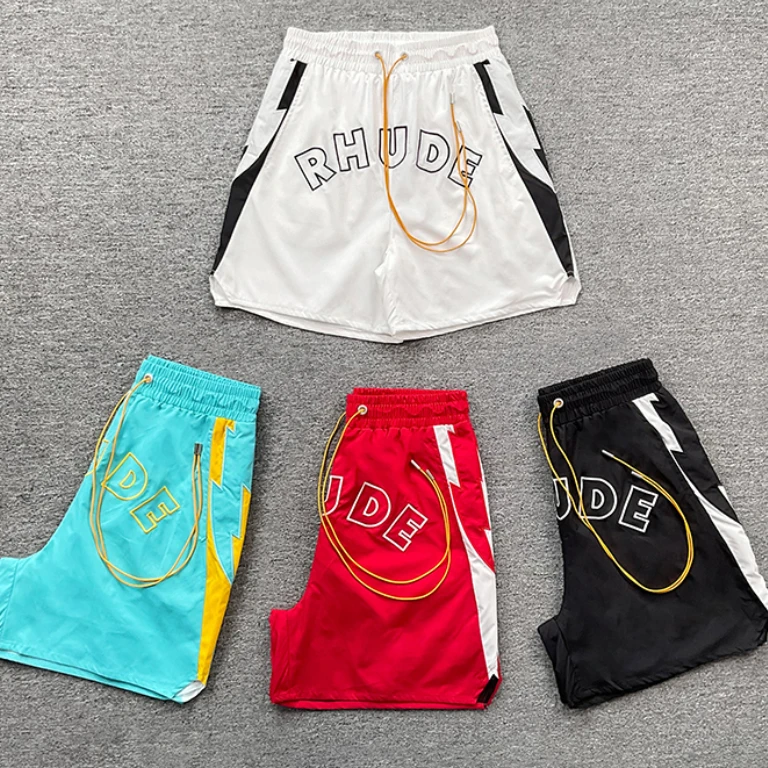 Summer New RHUDE Men Casual Shorts Loose Contrast Letter Graphic Breathable Summer Hip Hop Shorts
Summer New RHUDE Men Casual Shorts Loose Contrast Letter Graphic Breathable Summer Hip Hop Shorts