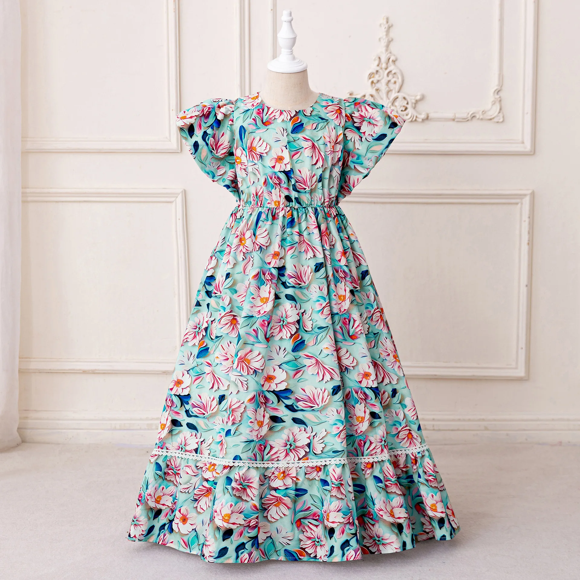 Muslim Ramadan Flower Girl Dresses Elegant Clothing Casual Vintage Streetwear Party Ethnic Style Traditional Dress Cosplay dress
Muslim Ramadan Flower Girl Dresses Elegant Clothing Casual Vintage Streetwear Party Ethnic Style Traditional Dress Cosplay dress