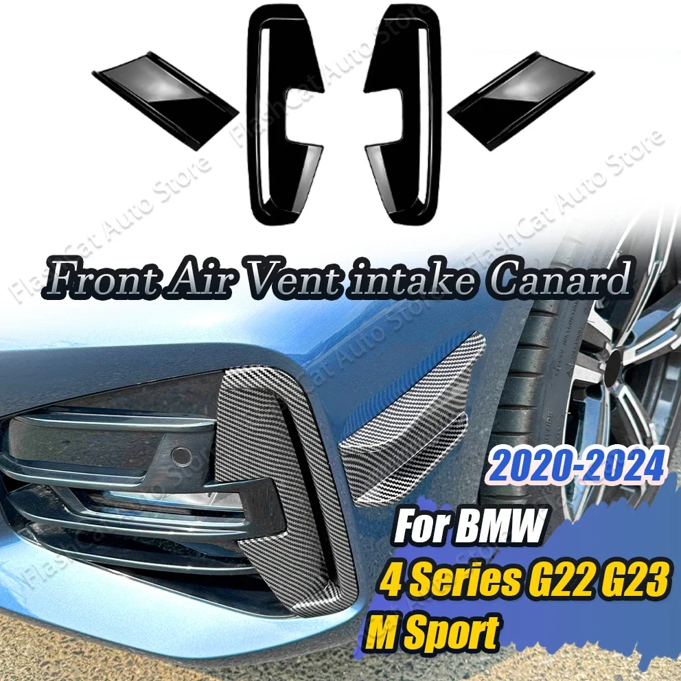 Fog Light Air Vent Intake Cover For BMW 4 Series G22 G23 M Sport 2020-2024 Front Bumper Side Canards Spoiler Diffuser Splitter
Fog Light Air Vent Intake Cover For BMW 4 Series G22 G23 M Sport 2020-2024 Front Bumper Side Canards Spoiler Diffuser Splitter