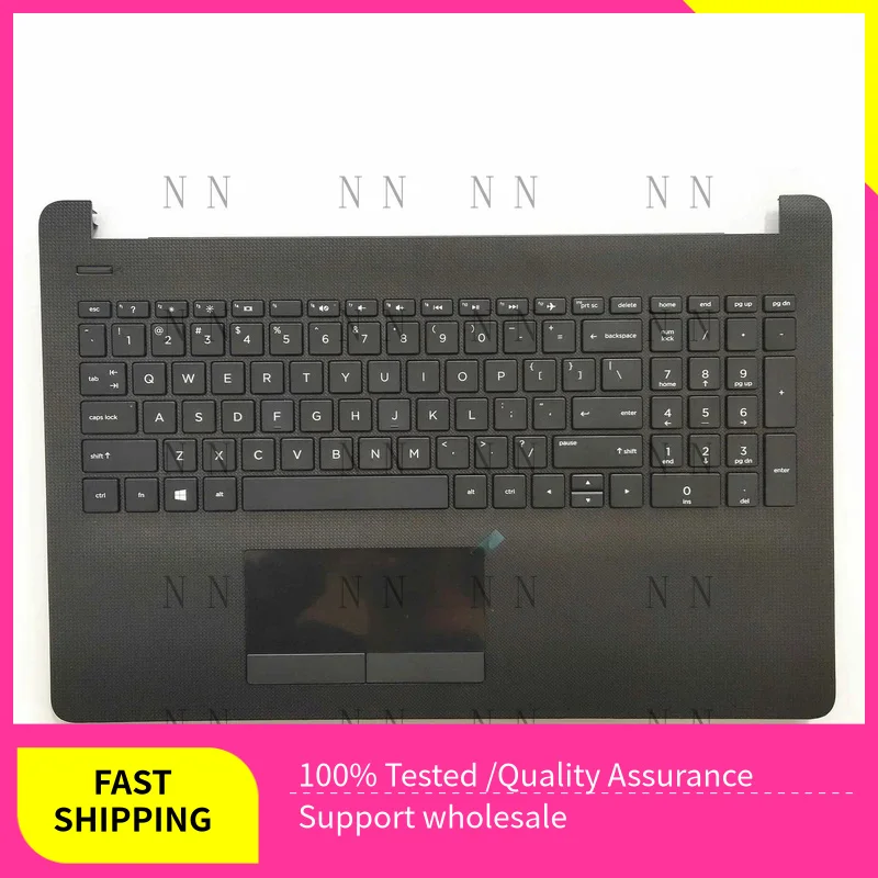 GGT New for HP 15-BS 15-BW Black Palmrest & Keyboard & Touchpad Trackpad 925008-001
GGT New for HP 15-BS 15-BW Black Palmrest & Keyboard & Touchpad Trackpad 925008-001