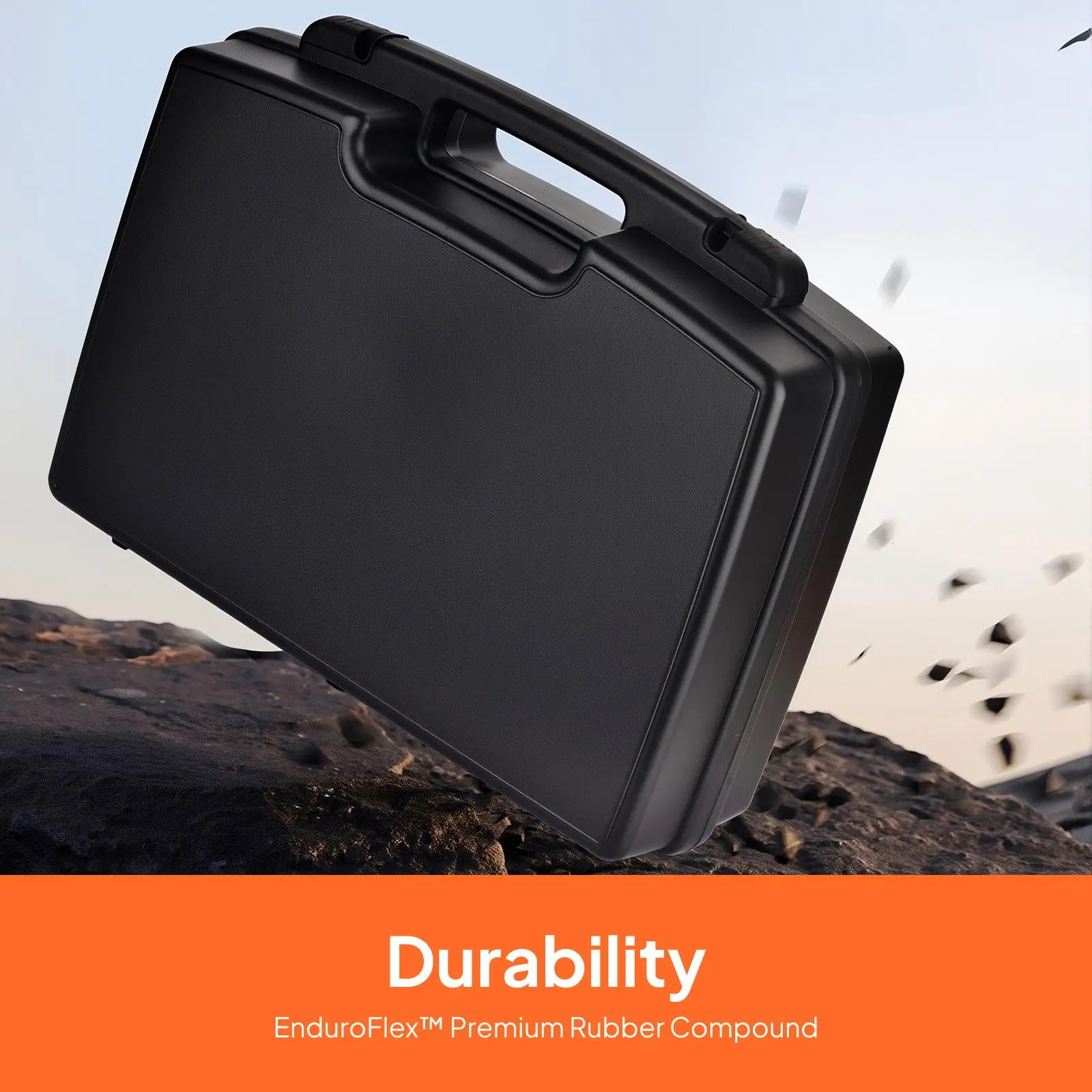 Heavy-Duty Tool Storage Container with Handle and Secure Closure
Heavy-Duty Tool Storage Container with Handle and Secure Closure