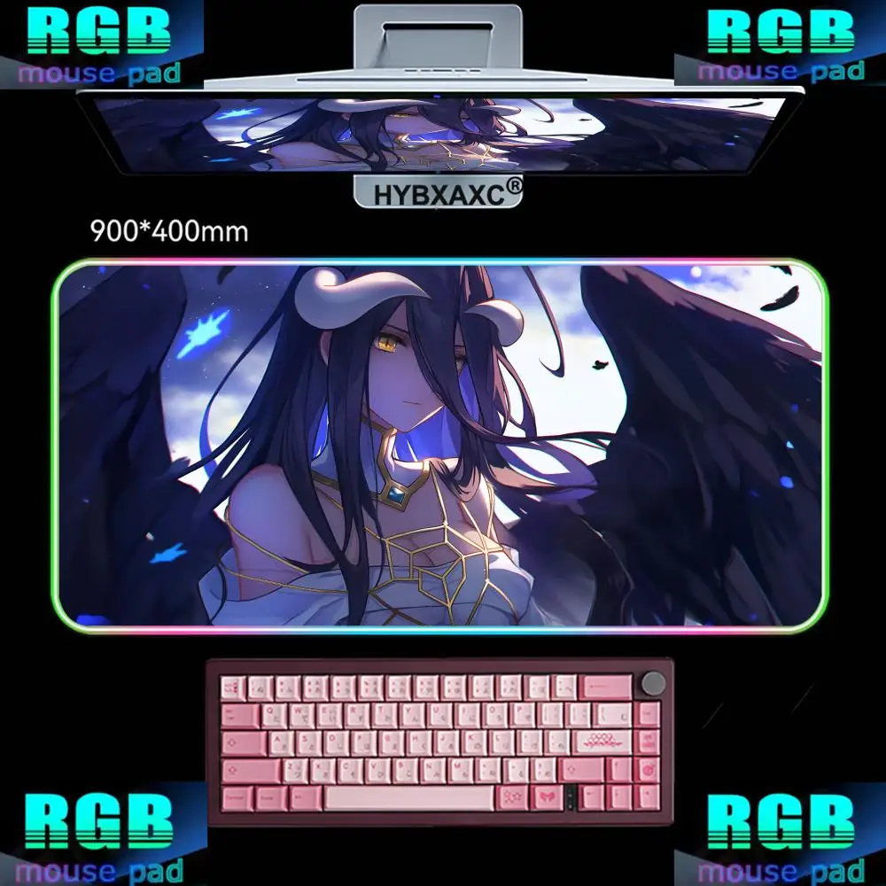 800X400MM HYBXAXC Mouse Pad RGB Gaming Mouse Pad Desk Mat HD Gamer Large LED Light XXL Anime O-Overlord Albedo RGB Mouse Pad
800X400MM HYBXAXC Mouse Pad RGB Gaming Mouse Pad Desk Mat HD Gamer Large LED Light XXL Anime O-Overlord Albedo RGB Mouse Pad