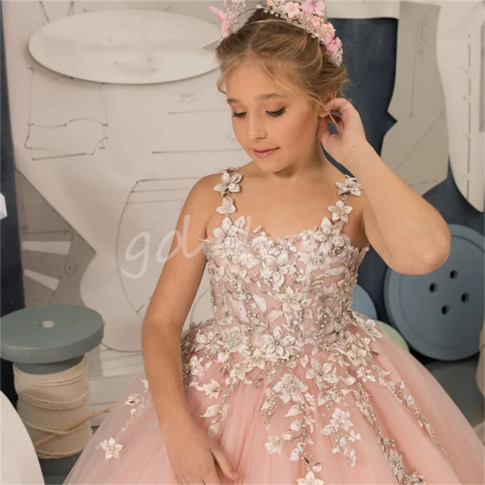 High-End Customization Flower Girl Dresses Long Length Layers Tulle Kids Wedding Party Gown Pageant Gown First Communion Dress
High-End Customization Flower Girl Dresses Long Length Layers Tulle Kids Wedding Party Gown Pageant Gown First Communion Dress