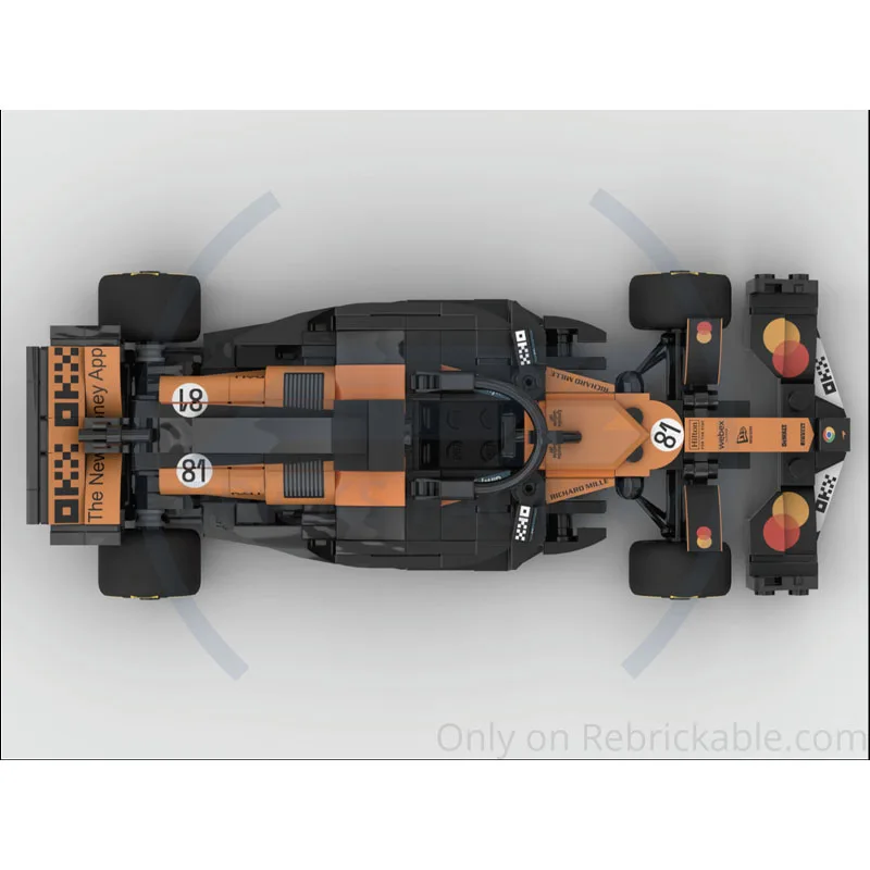 MOC-222131 Classic MCL39 Formula Sports Sports Car Racing Brick Model 310 PartsMOC Creative Boys Kids Birthday Toy Gift 
MOC-222131 Classic MCL39 Formula Sports Sports Car Racing Brick Model 310 PartsMOC Creative Boys Kids Birthday Toy Gift