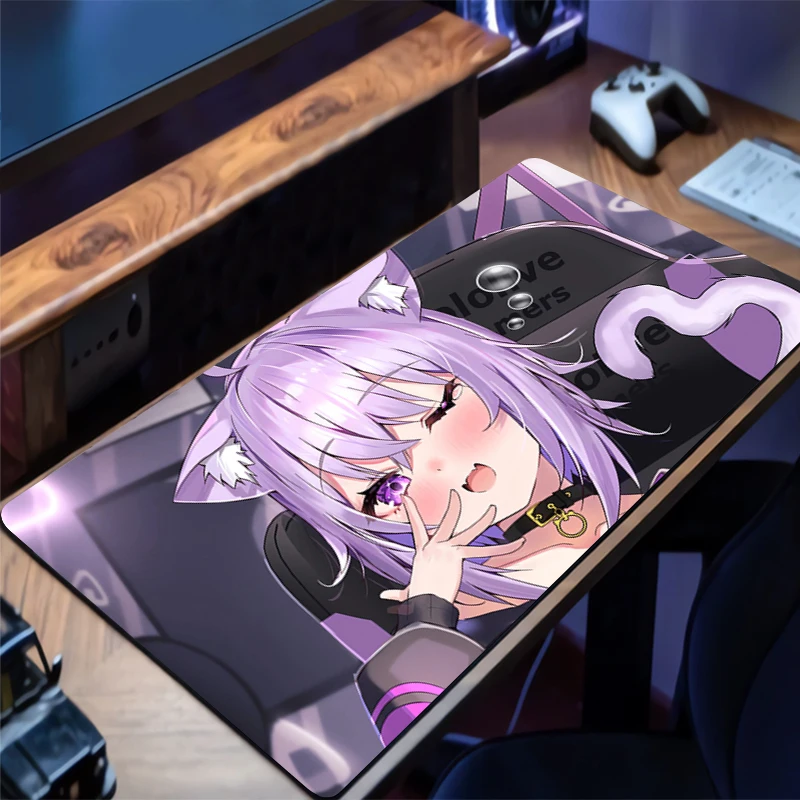 Mouse pad Large Hololive Nekomata Okayu e-sports game player mouse pad keyboard pad non-slip mat coaster PC Anime game Mousepad
Mouse pad Large Hololive Nekomata Okayu e-sports game player mouse pad keyboard pad non-slip mat coaster PC Anime game Mousepad