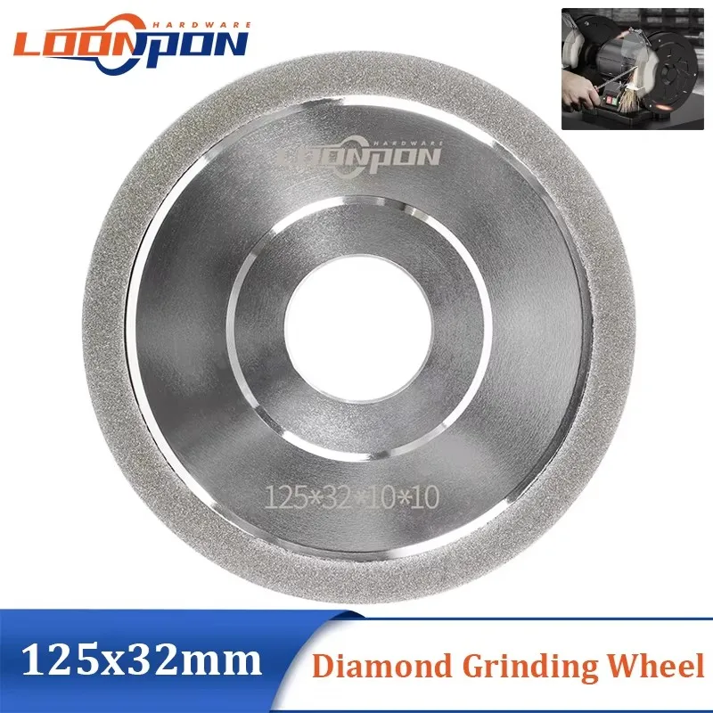 125mm Diamond Grinding Flap Wheel Drill Bit Grinder Circle Sharpener Disc for Carbide Metal Tungsten Steel Milling Cutter
125mm Diamond Grinding Flap Wheel Drill Bit Grinder Circle Sharpener Disc for Carbide Metal Tungsten Steel Milling Cutter