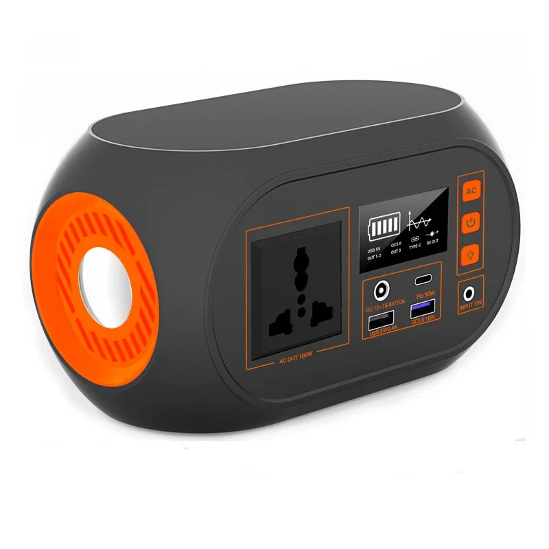 100W Power Station 24000mAh AC 110V/220V Battery Portable Outdoor Power Bank LED Display for Camping Fishing Laptop Poverbank
100W Power Station 24000mAh AC 110V/220V Battery Portable Outdoor Power Bank LED Display for Camping Fishing Laptop Poverbank