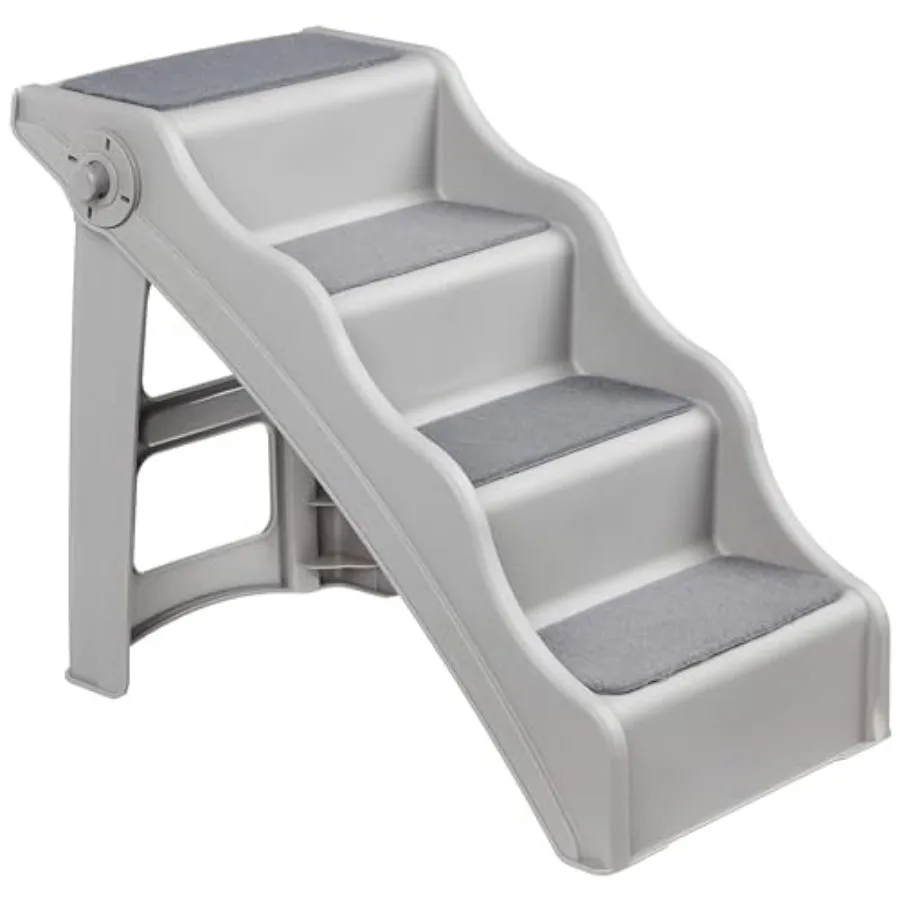 Foldable Non-Slip Pet Stairs for Small Dogs and Cats, Senior Pets, Easy to Climb, 14.6" x 22.75" x 19.5", Grey
Foldable Non-Slip Pet Stairs for Small Dogs and Cats, Senior Pets, Easy to Climb, 14.6" x 22.75" x 19.5", Grey