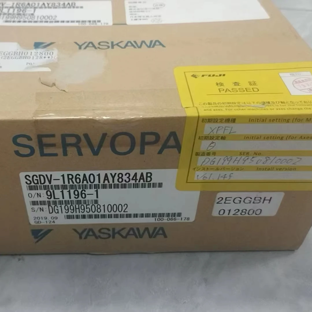 Fuji Placement Machine NXT Servo Amplifier 2EGGBH012800 SGDV-1R6A01AY834AB Original Brand New
Fuji Placement Machine NXT Servo Amplifier 2EGGBH012800 SGDV-1R6A01AY834AB Original Brand New