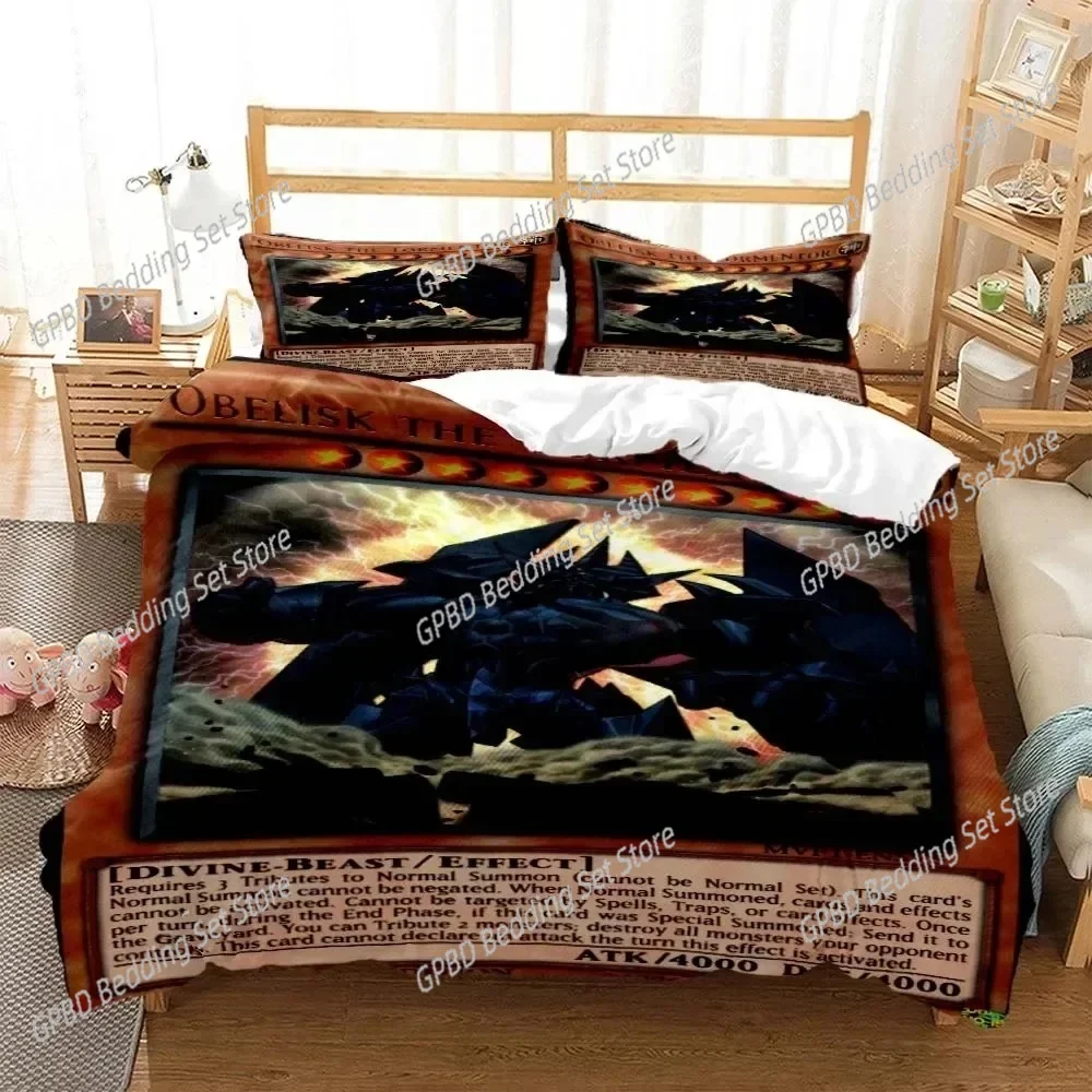 Anime Yu-Gi-Oh Game Card Bedding Set Boys Girls Twin Queen Size Duvet Cover Pillowcase Bed Kids Adult Fashion Home Textileextile
Anime Yu-Gi-Oh Game Card Bedding Set Boys Girls Twin Queen Size Duvet Cover Pillowcase Bed Kids Adult Fashion Home Textileextile
