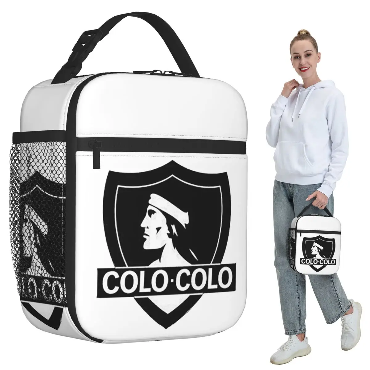Термосумка для обедов Social Y Deportivo Colo-Colo для детей, школьный термоконтейнер для еды, герметичный ланч-бокс
Термосумка для обедов Social Y Deportivo Colo-Colo для детей, школьный термоконтейнер для еды, герметичный ланч-бокс