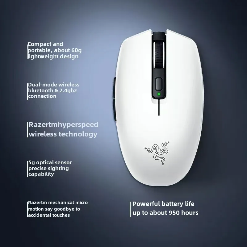 Razer Yagi Snake V2 Dual Mode Wireless Bluetooth Battery Game Pokemon Ghost Girl Маленькая мышь
Razer Yagi Snake V2 Dual Mode Wireless Bluetooth Battery Game Pokemon Ghost Girl Маленькая мышь