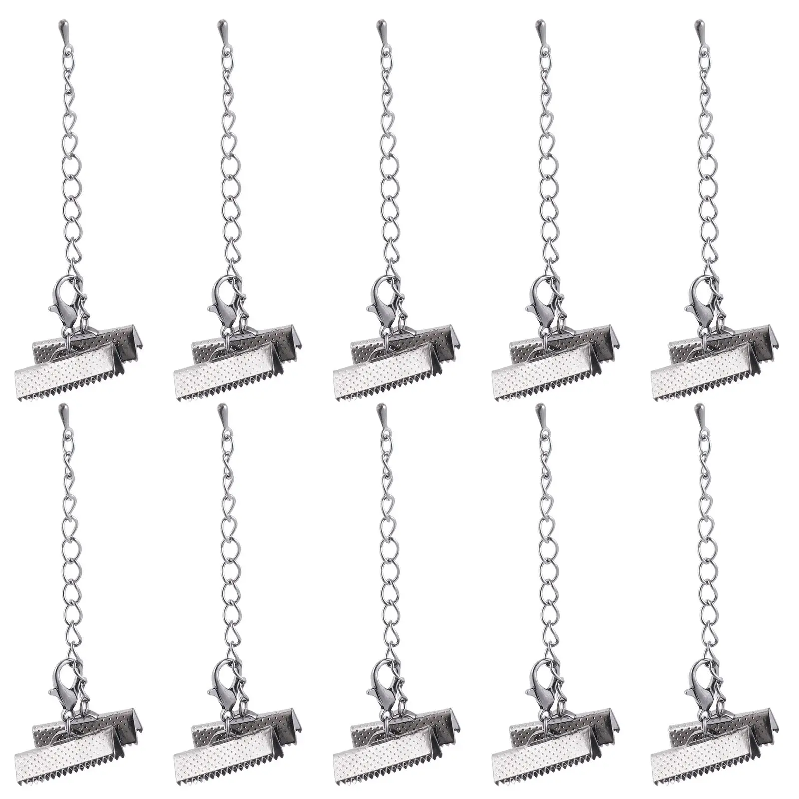 20Pcs 20Mm Extension Chain Buckle Clips Iron Crimp End Clasps for DIY Jewelry Making Ribbon Ends Fastener Accessories
20Pcs 20Mm Extension Chain Buckle Clips Iron Crimp End Clasps for DIY Jewelry Making Ribbon Ends Fastener Accessories