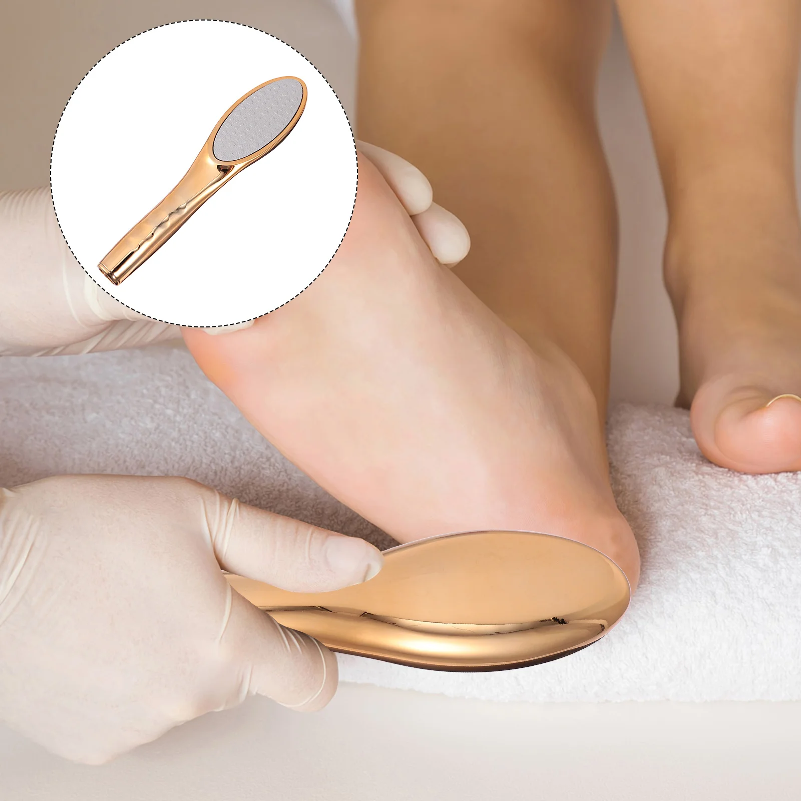 Nano Glass Foot File Callus Remover Long Handle Design for Dead Skin Hard Cracked Heel Repair Pedicure Rasp Tool
Nano Glass Foot File Callus Remover Long Handle Design for Dead Skin Hard Cracked Heel Repair Pedicure Rasp Tool