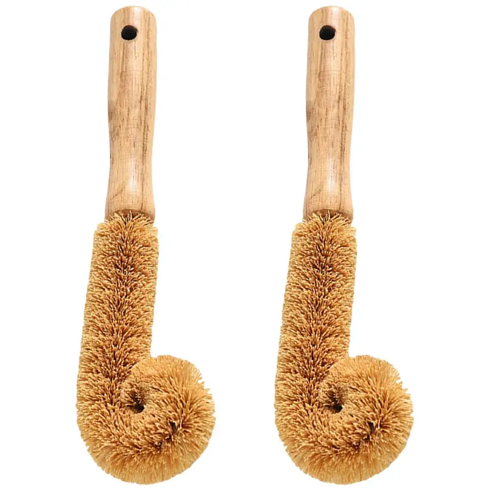 2 Pcs Cleaning Brush 23x5 5cm Brown Wooden Bottle Glass Teacup Sports Deep Groove Corner Washer Dry Use
2 Pcs Cleaning Brush 23x5 5cm Brown Wooden Bottle Glass Teacup Sports Deep Groove Corner Washer Dry Use