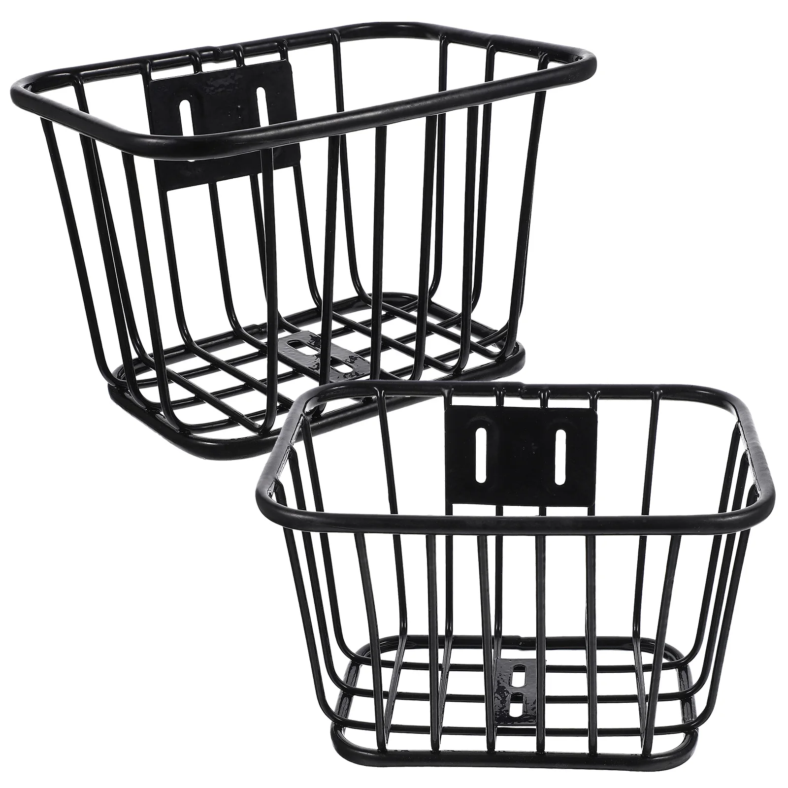 2 Pcs Front Basket Iron Bike Handlebar for Toddler Rear Fold Storage Outdoor Durability Unique Front Bike Basket Design
2 Pcs Front Basket Iron Bike Handlebar for Toddler Rear Fold Storage Outdoor Durability Unique Front Bike Basket Design