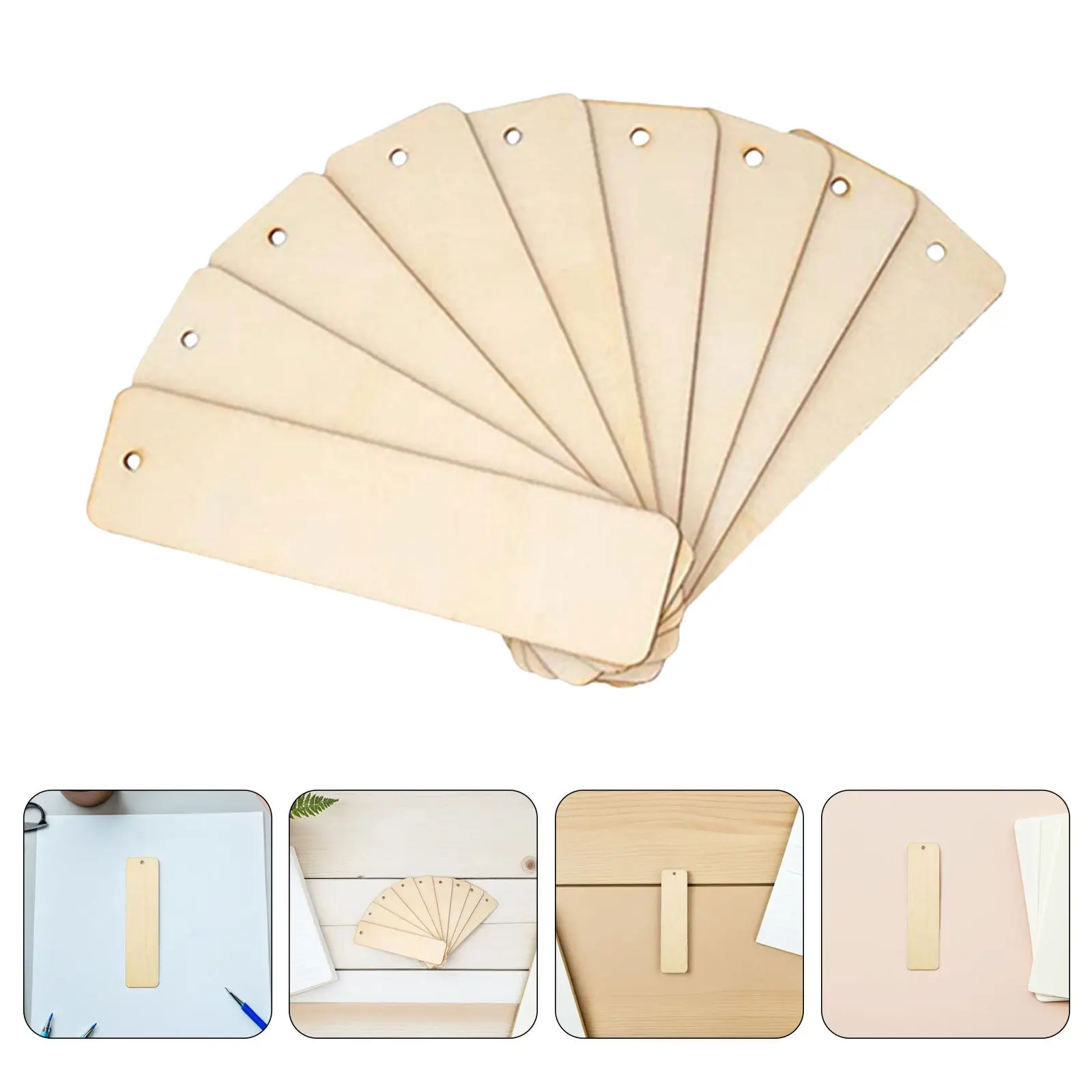 60Sets Wooden Bookmarks Rectangle Unfinished Blanks 4.7x1.3in Rustic DIY Crafts Painting Wedding Birthday Party Decor Natural
60Sets Wooden Bookmarks Rectangle Unfinished Blanks 4.7x1.3in Rustic DIY Crafts Painting Wedding Birthday Party Decor Natural