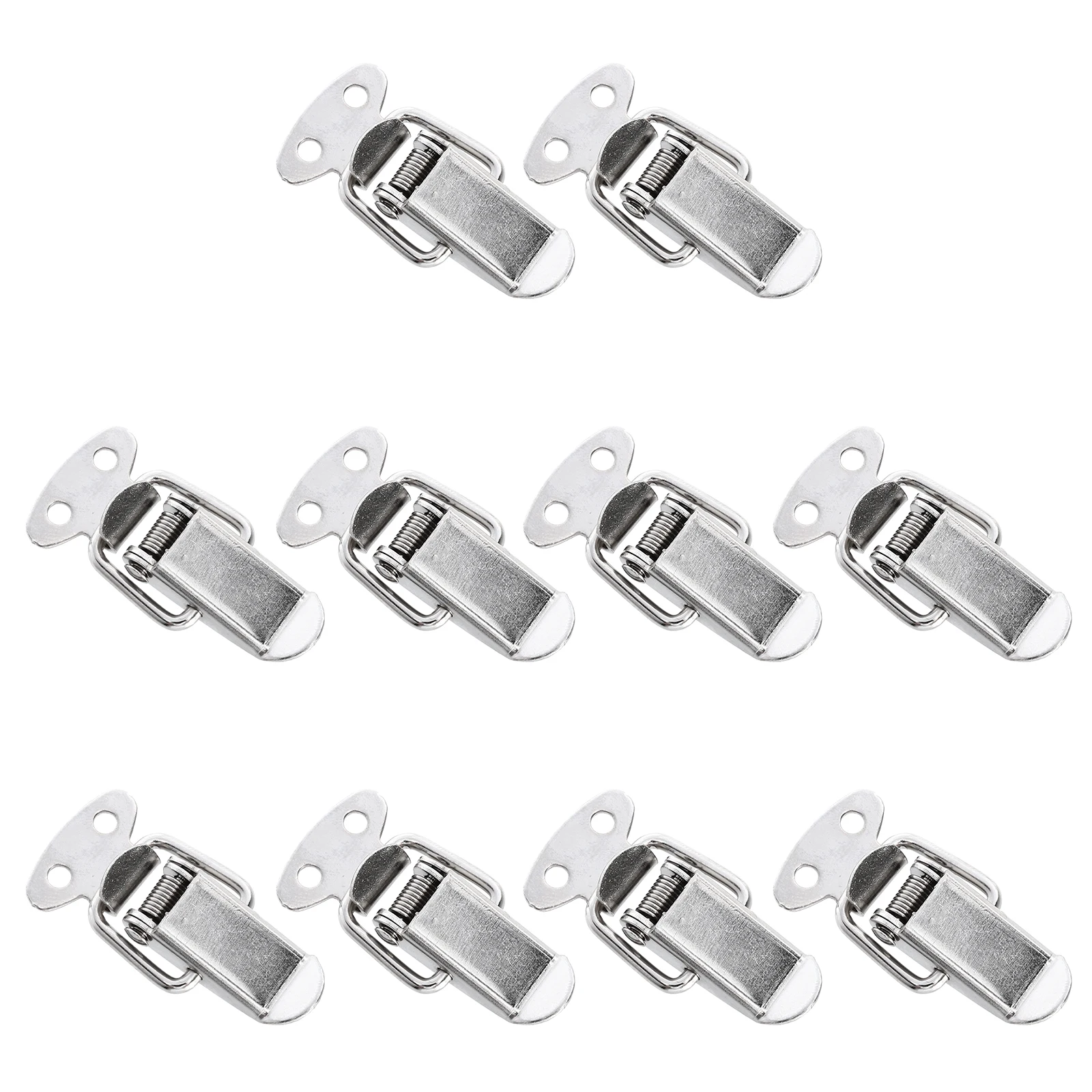 10pcs Spring Lock Heavy Duty Metal Hasp Latch suitcase cabinet clasp padlock hinge buckle toggle latch spring buckle
10pcs Spring Lock Heavy Duty Metal Hasp Latch suitcase cabinet clasp padlock hinge buckle toggle latch spring buckle
