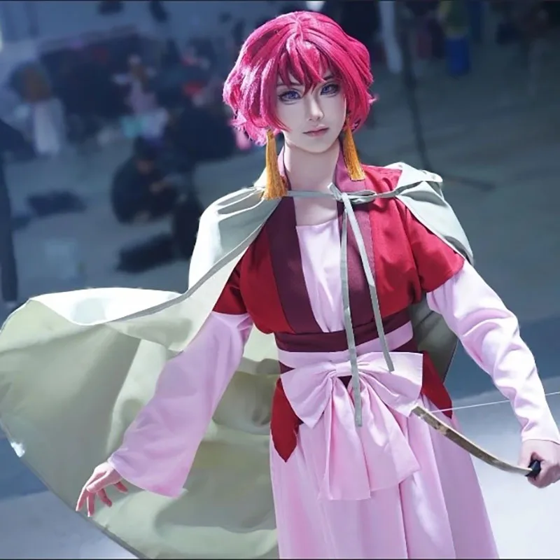 Anime Akatsuki no Yona Yona of the Dawn Yona Cosplay Costume Japanese Kimono Women Red Top Skirt Cloak Outfit For Comic Con
Anime Akatsuki no Yona Yona of the Dawn Yona Cosplay Costume Japanese Kimono Women Red Top Skirt Cloak Outfit For Comic Con