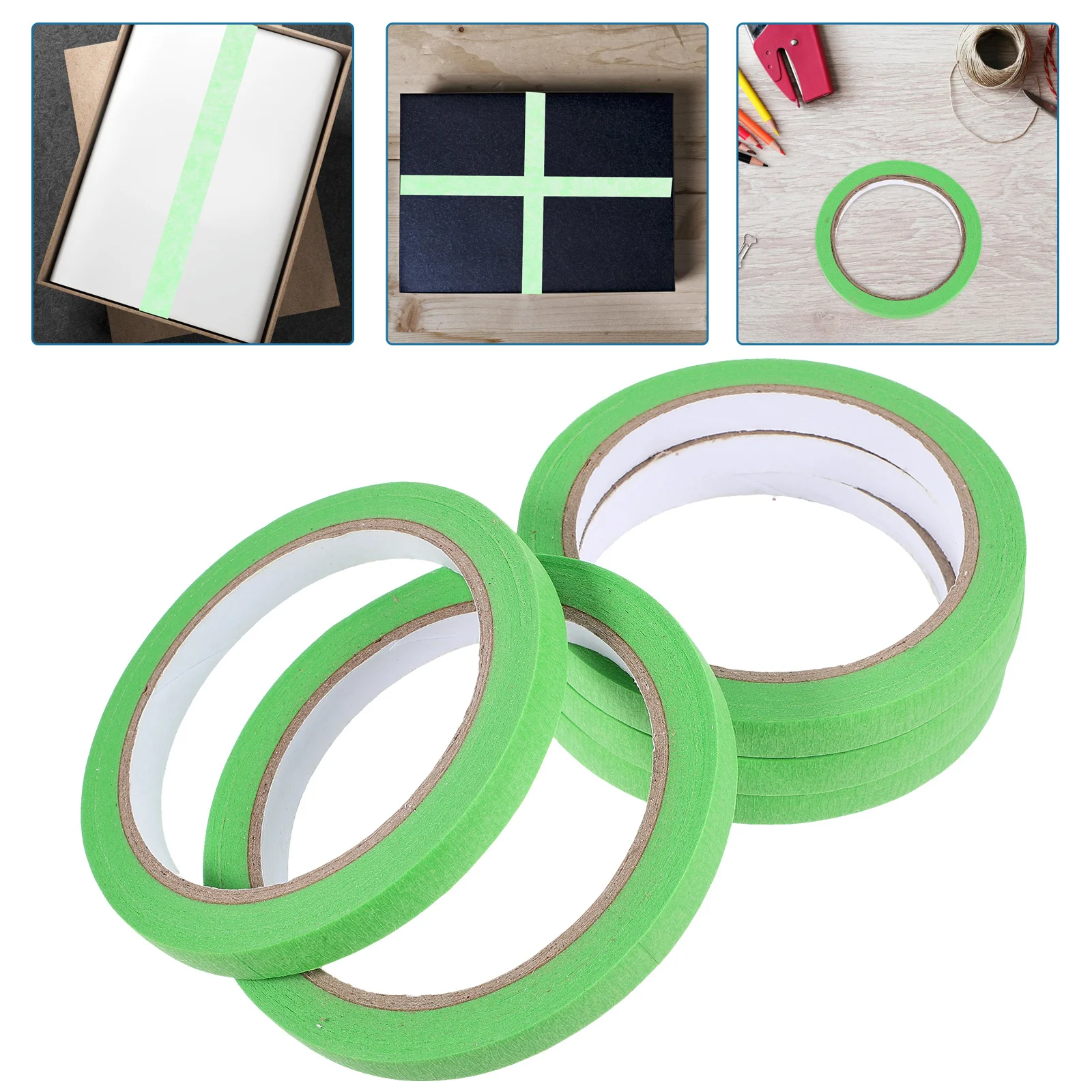 5 Rolls Creative Paper Masking Tape Craft Tapes Adhesive Decorative Scrapbook DIY Painting Colored Tape Roll Masking Tapes
5 Rolls Creative Paper Masking Tape Craft Tapes Adhesive Decorative Scrapbook DIY Painting Colored Tape Roll Masking Tapes