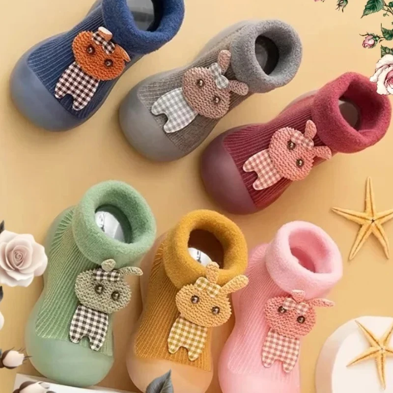 Cute Toddler ShoesThickened And Warm, Indoor Baby Shoes, Cute Cartoon Children's CottonComfortable And Breathable For Home Use
Cute Toddler ShoesThickened And Warm, Indoor Baby Shoes, Cute Cartoon Children's CottonComfortable And Breathable For Home Use