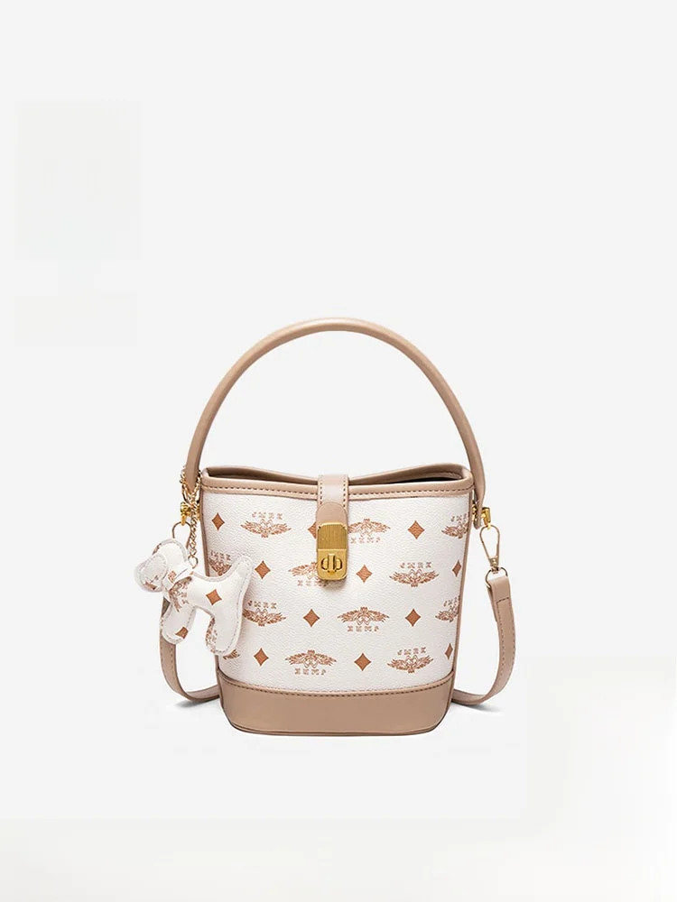 Polaiya Fashion Printed Bucket Bag Women's Commuter Single Shoulder Crossbody Bag Stylish High-End Vintage 2026 New Model
Polaiya Fashion Printed Bucket Bag Women's Commuter Single Shoulder Crossbody Bag Stylish High-End Vintage 2026 New Model