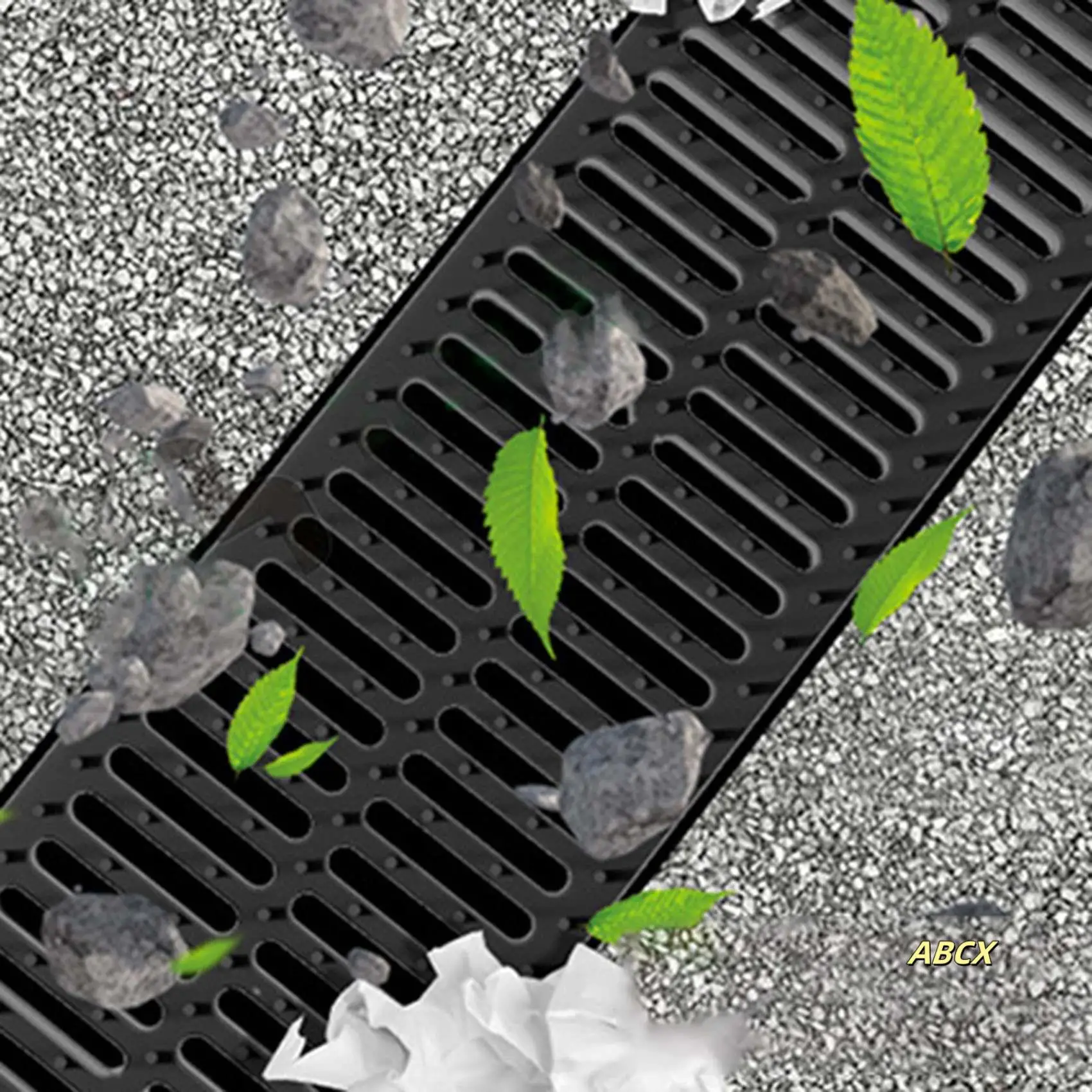 10X Sewer Cover Rainwater Grate Trench Cover Resin Manhole Cover Drainage Ditch Composite Sink Rectangular
10X Sewer Cover Rainwater Grate Trench Cover Resin Manhole Cover Drainage Ditch Composite Sink Rectangular