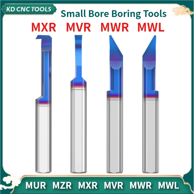 KD CNC MUR MZR MZL MXR MVR MWR MWL CNC Lathe Small Diameter Hard Alloy Boring Cutting Holder Micro Inner Hole Cutter Small Bore
KD CNC MUR MZR MZL MXR MVR MWR MWL CNC Lathe Small Diameter Hard Alloy Boring Cutting Holder Micro Inner Hole Cutter Small Bore