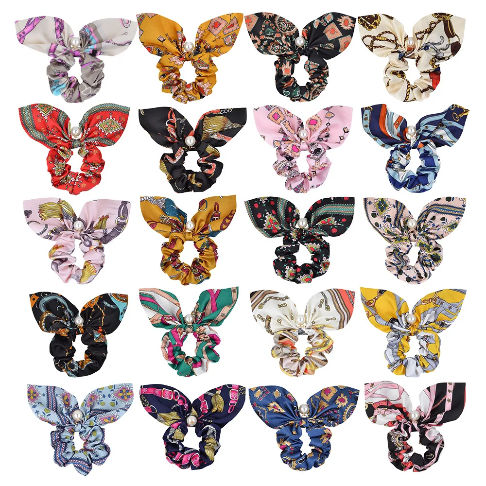 Silk Chiffon Bowknot Hair Scrunchies Pearl Women Ponytail Holder Hair Ties Ropes Elastic Rubber Bands Headwear Hair Accessories
Silk Chiffon Bowknot Hair Scrunchies Pearl Women Ponytail Holder Hair Ties Ropes Elastic Rubber Bands Headwear Hair Accessories