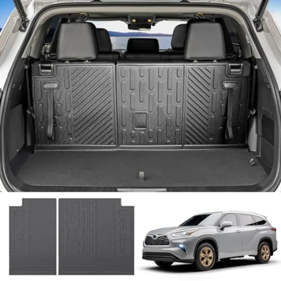 Backrest Mat for 2020-2025 Toyota Highlander/Grand Highlander Cargo Mat All Weather TPE Rear Seat Back Cover Protector Cargo Li
Backrest Mat for 2020-2025 Toyota Highlander/Grand Highlander Cargo Mat All Weather TPE Rear Seat Back Cover Protector Cargo Li