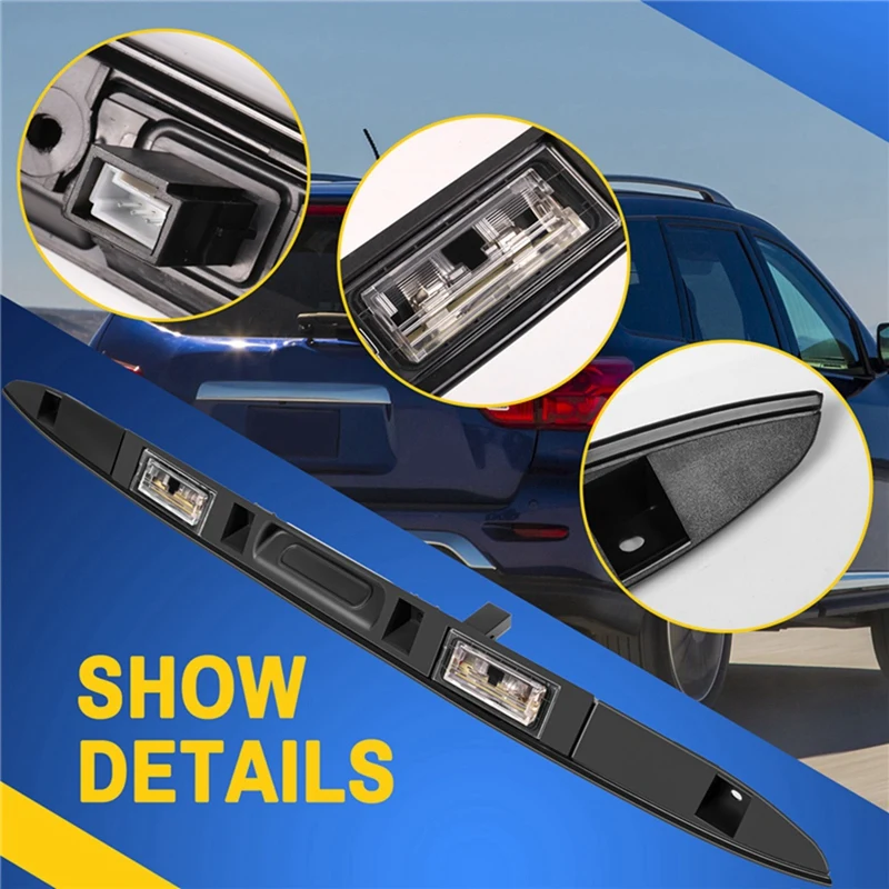 Car Trunk Lid Rear Handle Grip Tailgate Switch Handle With Light 51137170676 For BMW X5 E53 2000-2006
Car Trunk Lid Rear Handle Grip Tailgate Switch Handle With Light 51137170676 For BMW X5 E53 2000-2006