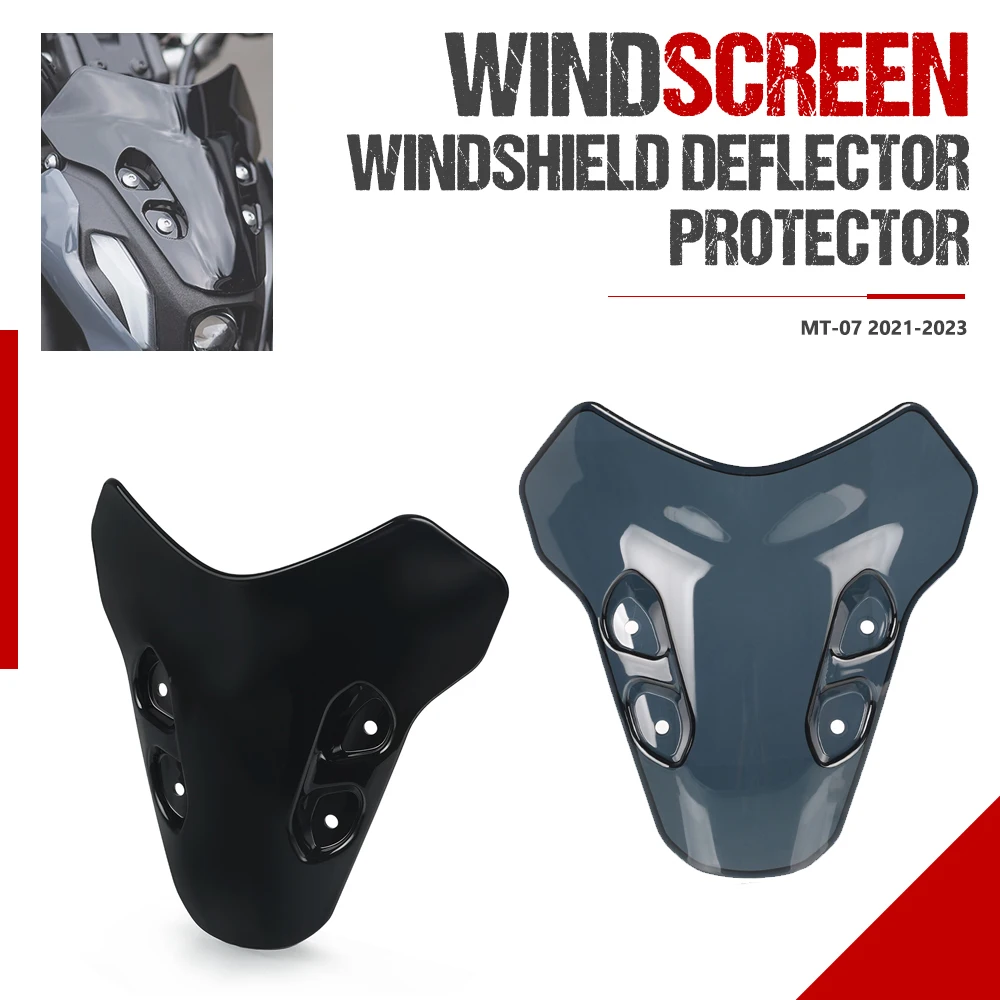 For YAMAHA MT-07 MT07 MT 07 FZ07 2021 2022 2023 Motorcycle Accessories Front Windshield Wind Deflector Windscreen Cover Guard
For YAMAHA MT-07 MT07 MT 07 FZ07 2021 2022 2023 Motorcycle Accessories Front Windshield Wind Deflector Windscreen Cover Guard