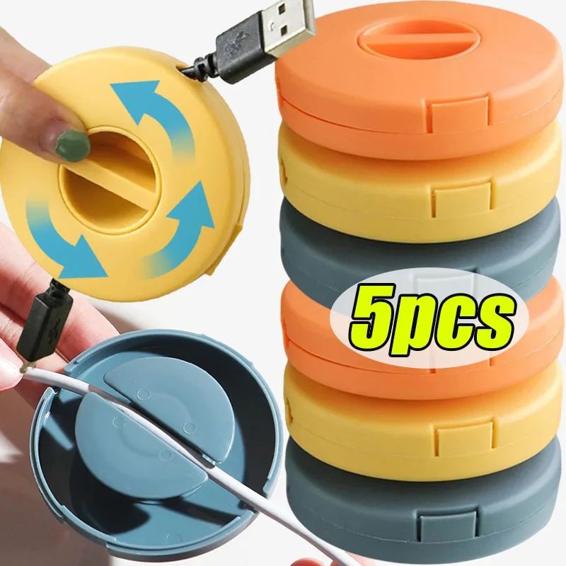 Portable Retractable Cable Organizer Flexible Cable Winder Wire Management Round Travel Wire Keeper Box for Wrapping Earphone
Portable Retractable Cable Organizer Flexible Cable Winder Wire Management Round Travel Wire Keeper Box for Wrapping Earphone