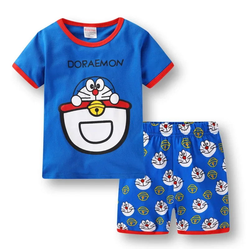 Doraemon Summer Children Pajamas Set Short Sleeve T Shirt Shorts Pajamas Kids Boy Girls Kawaii Sleepwear Cartoon Nightgown Gift
Doraemon Summer Children Pajamas Set Short Sleeve T Shirt Shorts Pajamas Kids Boy Girls Kawaii Sleepwear Cartoon Nightgown Gift